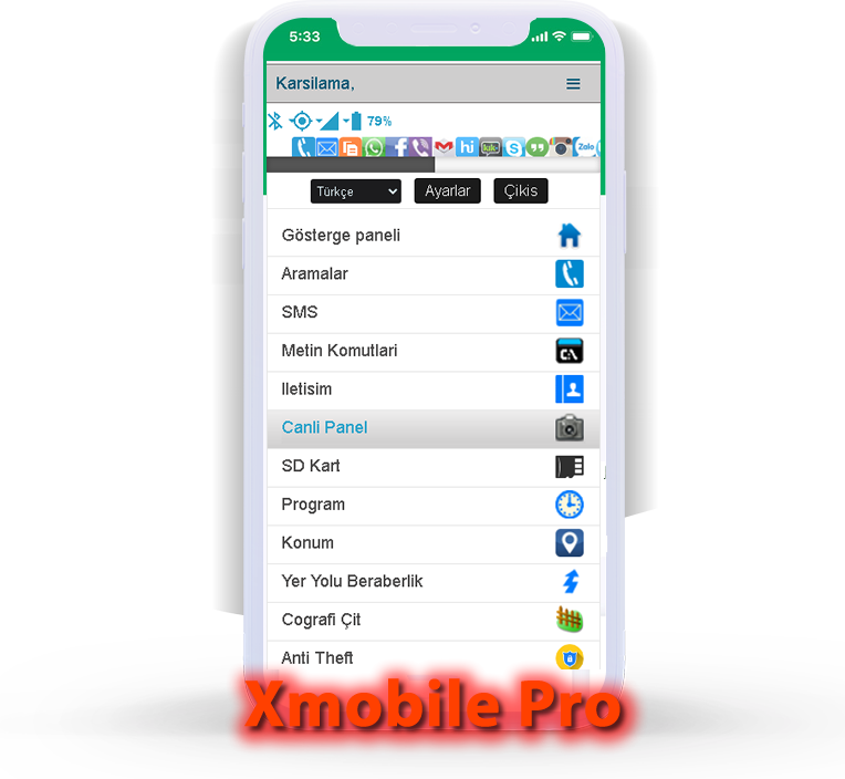 Xmobile Pro İletişim